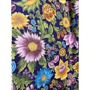 Robert Kaufman Tuscan Wildflower Cotton Fabric Peggy Toole 12" x 44"